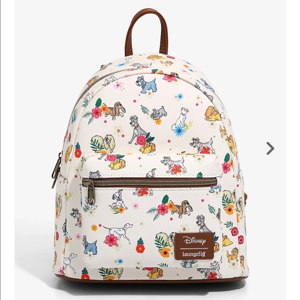 Loungefly Disney Pets Florals cats dogs backpack